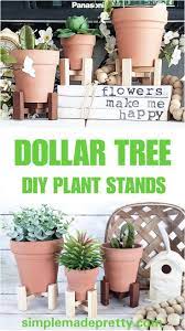 Diy Dollar Tree Plant Stands Diy Plant Stand Dollar Tree Decor Plant Stand