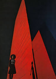 Monoliths Photo By Bill Silano For Harper S Bazaar 1968 Photographie Rouge