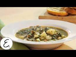 Traditional Portuguese Kale And Chorizo Soup Emeril Lagasse Youtube
