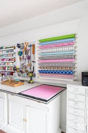 Cute & functional craft room on a budget. 15 Clever And Creative Craft Organization Ideas Jenna Kate At Home