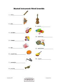 Musical Instruments Word Scramble Lesson Plan Middle School Music Lesson Music Lesson Plans Middle School Music Lesson Plans