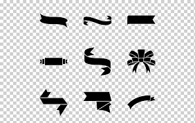 computer icons black ribbon banner angle ribbon white png klipartz computer icons black ribbon banner