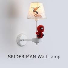 Bedside Lamp Spiderman Boy Bedroom Eye Protection Bedside Lamp Lamp Boy Bedroom