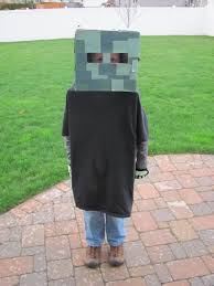 Minecraft Zombie Costume Fun Projects For Kids Book Week Costume Zombie Party