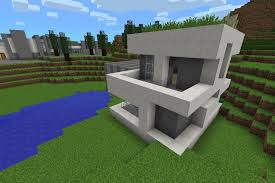 This command generates a fully decorated medium. Modern House In Mcpe 8 Steps Instructables