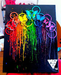 My First Mixed Media Art Melted Crayons Cardboards Oil Pastels Oil Pastel Art Oil Pastel Pastel Art