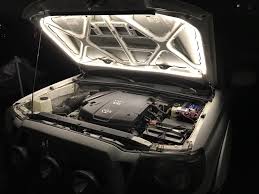 Underhood Led Lighting On My Tacoma Never Put A Flashlight Between Your Teeth Again Gadgets Pour Voiture Camion Camping Car Voiture