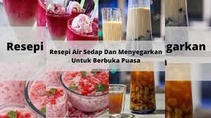 Ini akan mengurangkan kita dari. Senarai Koleksi 17 Resepi Air Sedap Untuk Berbuka Puasa