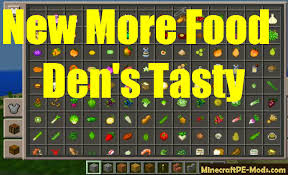 You can choose for yourself all the most suitable and have a cool time. New More Food Minecraft Pe Mod 1 12 0 1 11 1 1 10 0 Download