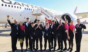 Most people are surprised to learn that this trip. Qantas Dreamliner Completes Longest Ever Commercial Flight Airline Industry The Guardian