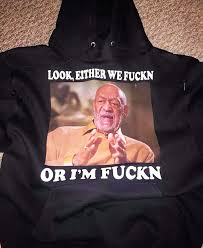 The entire thing was eventually deleted when fans used the web tool to highlight past accusations against cosby. Bill Cosby Sweatshirt