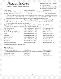 Even when a job listing does not specify that a cover letter is required, you should always submit one wi. Resume Template Musical Theatre Cover Letter Modern Cv Template Text Resume Png Pngwing