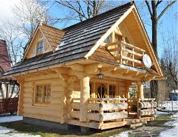 Log cabins are not built like a shed, at least the good ones aren't. Goodshomedesign
