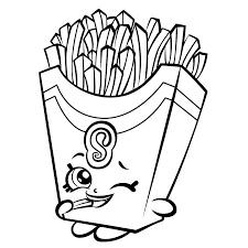 These fried chicken and french fries coloring pictures are created by a great illustrator and are aimed for small children who like to eat masala, kfc french fries, and others. French Fries Coloring Pages Dibujo Para Imprimir Dibujo Para Imprimir