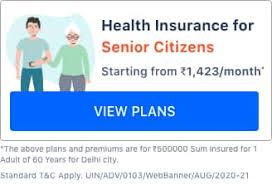 These plans are most suitable for people who are relatively young and in good health. Senior Citizen Health Insurance Mediclaim Policy For Senior Citizens