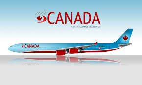 Air Canada A340 Canadian Airlines Aviation Aviation Airplane