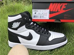 Black And White Nike Air Jordans Women Men Nike Air Jordan 1 Retro High Black White 555088 010 In 2020 Air Jordans White Nike Shoes Air Jordans Retro