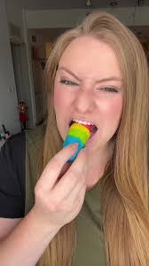 Eating Sour Candy Dough Tutorial