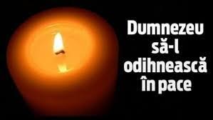 Sincere condoleante si dumnezeu sa o ierte ! Condoleante