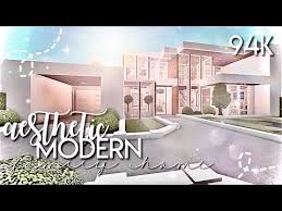 Grey kitchen bloxburg builds 100k on a coupe. Roblox Bloxburg Aesthetic Modern Family Home 94k House Build Youtube
