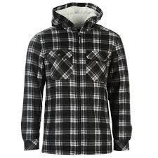 Chemise à carreaux à manches longues et capuche feutrée. Chemise Polaire A Capuche Homme Dunlop Noir Et Blanche Noir Cdiscount Pret A Porter