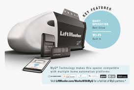 All garage door openers with the following program button colors on the motor portion of the operator: Liftmaster Garage Door Opener 8165w Hd Png Download Kindpng
