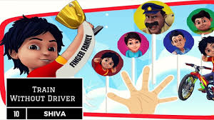 Shiva Cartoon Antv Bahasa Indonesia Episode 10 Train Without Driver Youtube Antv Shiva