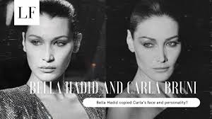 Maybe you would like to learn more about one of these? Bella Hadid Copied Carla Bruni S Face And Personality Youtube