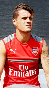 Granit xhaka (born 27 september 1992) is a swiss professional footballer who plays as a midfielder for premier league club arsenal and the switzerland. Mia San Mia Granit Xhaka Iphone 6 6 Plus Wallpaper Requested