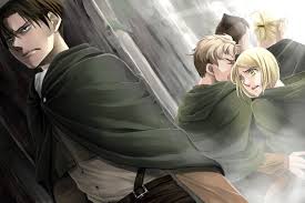 Shingeki No Kyojin Levi Ackerman Petra Ral Oluo Bozado Eld Jinn Gunther Schultz Wallpapers Hd Desktop And Mobile Backgrounds *not very good at dealing with nosebleeds*. shingeki no kyojin levi ackerman