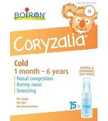 Boiron Coryzalia Childrens Cold Remedy Baby Cold Remedies