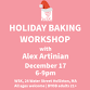 Holiday Baking Workshop event image