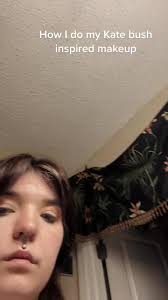 pretty basic, but this makeup always makes me feel very Kate #katebush  #strangerthings