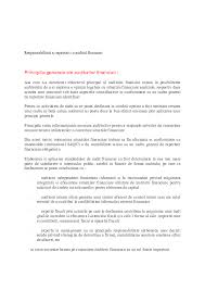 The board is an independent group of experts with an appropriate mix of recent practical experience in setting accounting standards, in preparing, auditing, or using financial reports, and in. Doc Responsabilitati Si Raportari In Auditul Financiar Oana Bianca Dancea Academia Edu