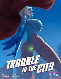 Power Girl: Trouble in the City [KennyComix , Temogam] Porn Comic -  AllPornComic