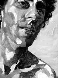 Black And White Acrylic Painting Portrait Fake Acrylic Paintings By Alexa Meade Body Art Photography Painting On Photographs Artist