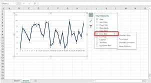 The error bars in excel can be applied to the scatter plot, dot plot, bar chart, or line graphs. Error Bars In Excel Geeksforgeeks