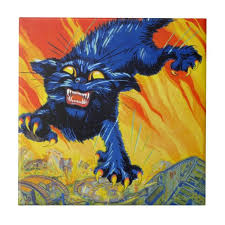 Vintage Military War Recruiting With A Wild Cat Ceramic Tile Zazzle Com Wild Cats Funny Vintage Ads Vintage Military