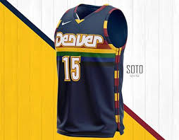 Concept Jersey Nike Nba X Denver Nuggets By Soto Uniforms Design Jersey Basketball Uniforms Design Nba Uniforms