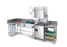 Target Commercial Stainless Steel Dishwash Tabling And Pass Through Dishwasher Restaurant Kitchen Design Commercial Kitchen Design Kitchen Layout