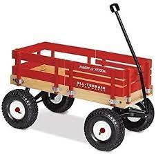 Check spelling or type a new query. Amazon Com Radio Flyer All Terrain Cargo Wagon For Kids Garden And Cargo Red Toys Games