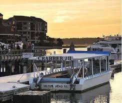 Enjoy A Short Scenic Cruise To The Saltwater Marshes Of Hilton Head For Your Crabbing Adventure Followed By Fireworks Dolphin Tours Hilton Head Sunset Cruise