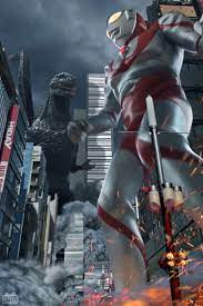 デジラマ ウルトラマンvsゴジラ ゴジラ ウルトラマン イラスト 特撮ヒーロー