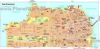San Francisco Map Tourist Attractions San Francisco Tourist Attractions San Francisco Tourist Map Tourist Attraction
