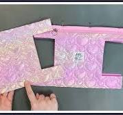 How to make a square zipper pouch / sanitary pad pouch ...