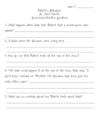 Have fun making trivia questions about swimming and swimmers. Dinosaur Quiz Worksheets Teaching Resources Teachers Pay Teachers
