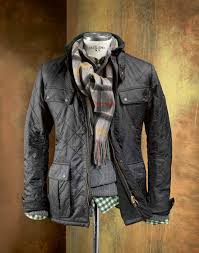 Tom Rusborg Duracotton Polarquilt Braun Lassige Herrenmode Steppjacke Lassige Mode