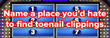 In this game, two teams compete with each other to give the most popular answers for a set of generic questions. Can You Guess All The Top Answers To These 10 Family Feud Questions