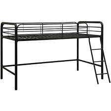 For the sedona jr loft bed with twin caster bed, if the bottom holes of the caster bed are used, then it's approximately 27 from the top of the caster bed slats to the bottom of the loft mattress rail. Dhp Junior Twin Loft Bed Beds Furniture Appliances Shop The Exchange