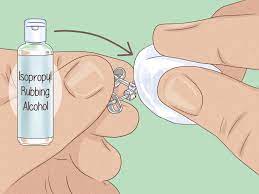 How To Clean A New Ear Piercing With Pictures Wikihow